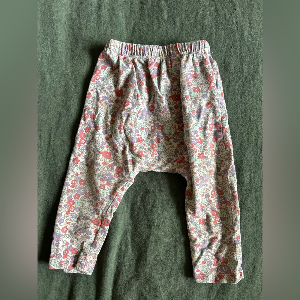 Floral Patterned Harem Pants